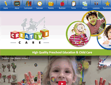 Tablet Screenshot of creativecarecs.com